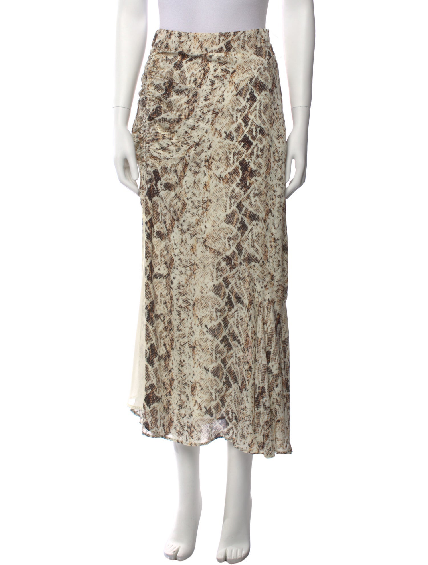 Nicholas Silk Midi Length Skirt