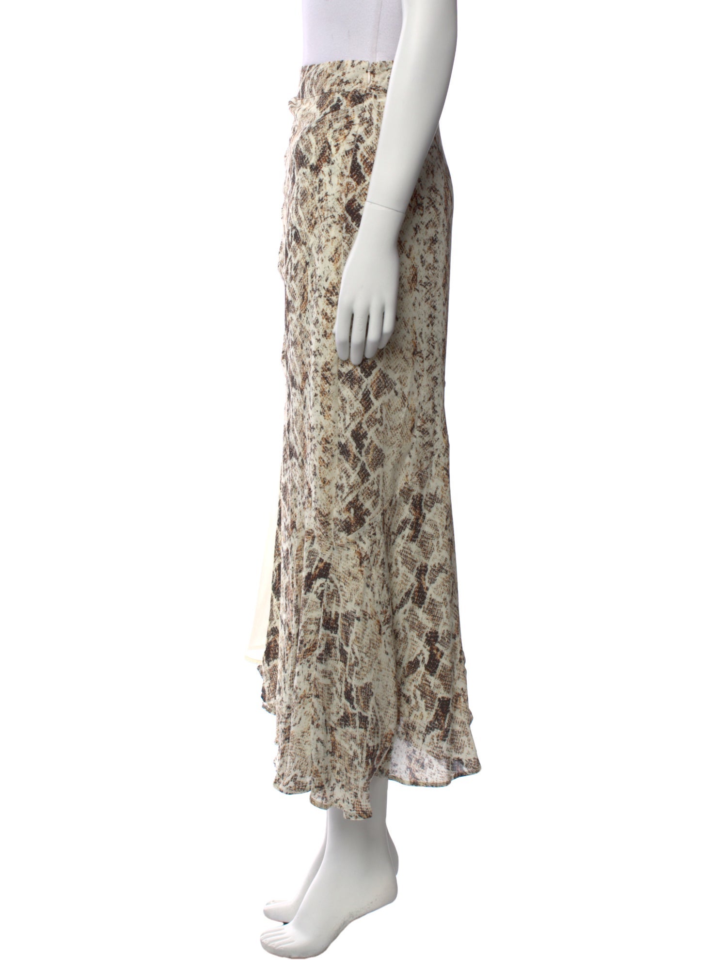 Nicholas Silk Midi Length Skirt