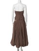 Nicholas Strapless Midi Length Dress