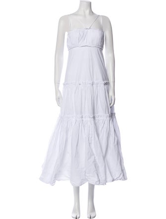 Nicholas Square Neckline Long Dress