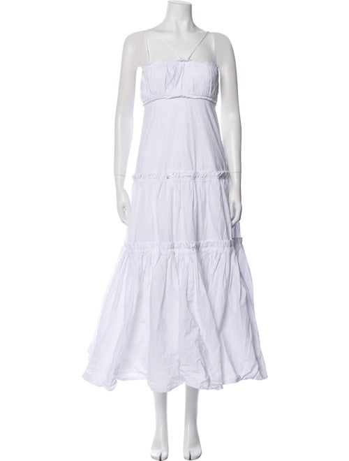 Nicholas Square Neckline Long Dress