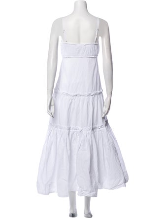 Nicholas Square Neckline Long Dress