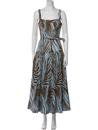 Nicholas Linen Long Dress