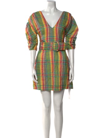 Nicholas Linen Mini Dress