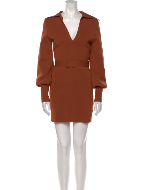 Nicholas V-Neck Mini Dress