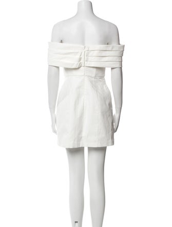 Nicholas Off-The-Shoulder Mini Dress