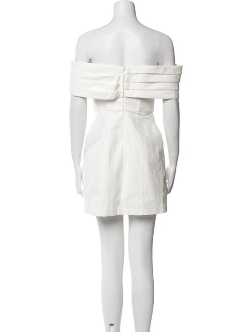 Nicholas Off-The-Shoulder Mini Dress