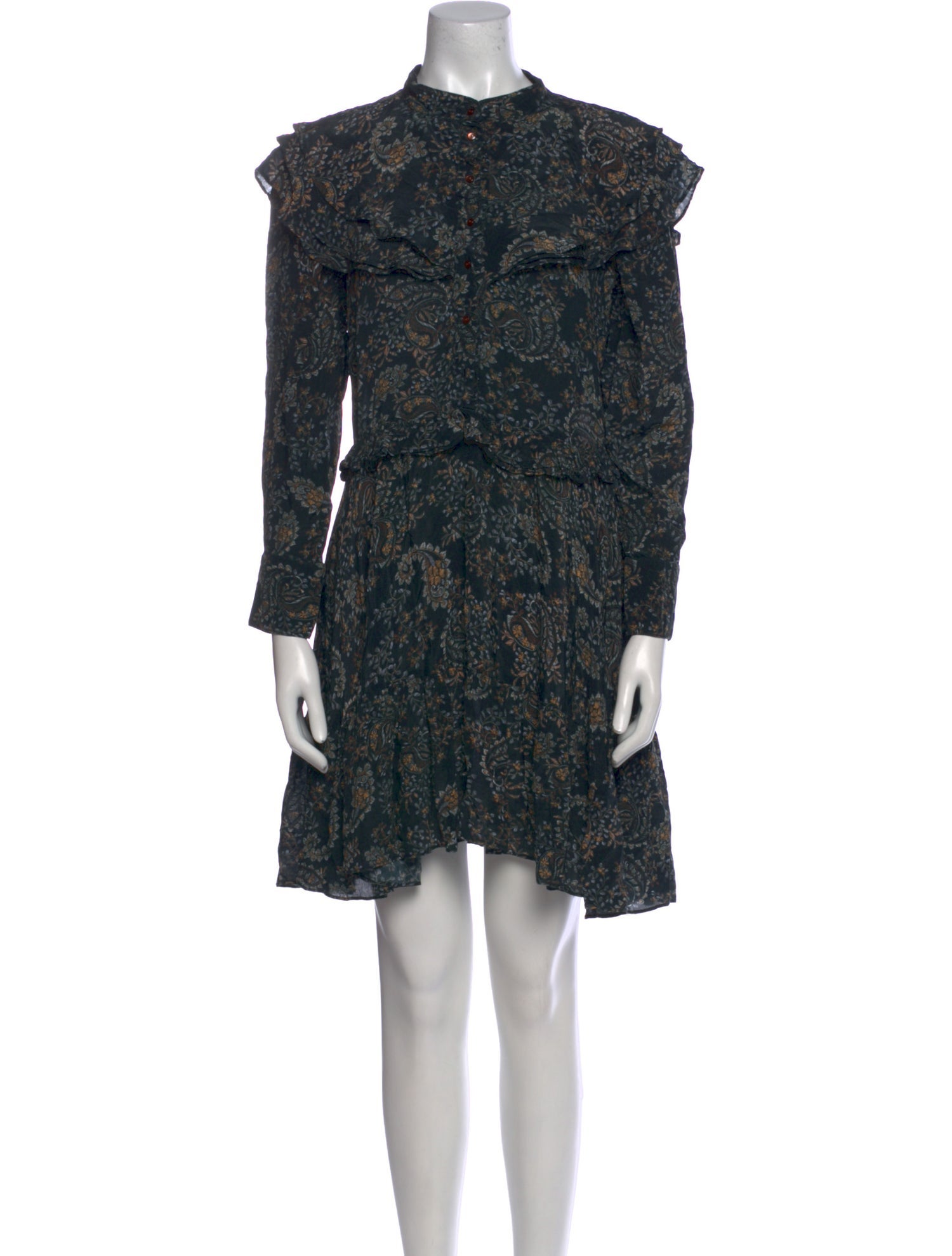 Nicholas Floral Print Mini Dress