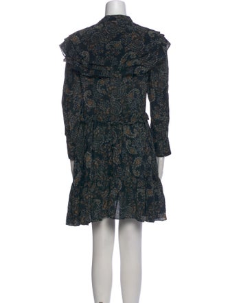 Nicholas Floral Print Mini Dress