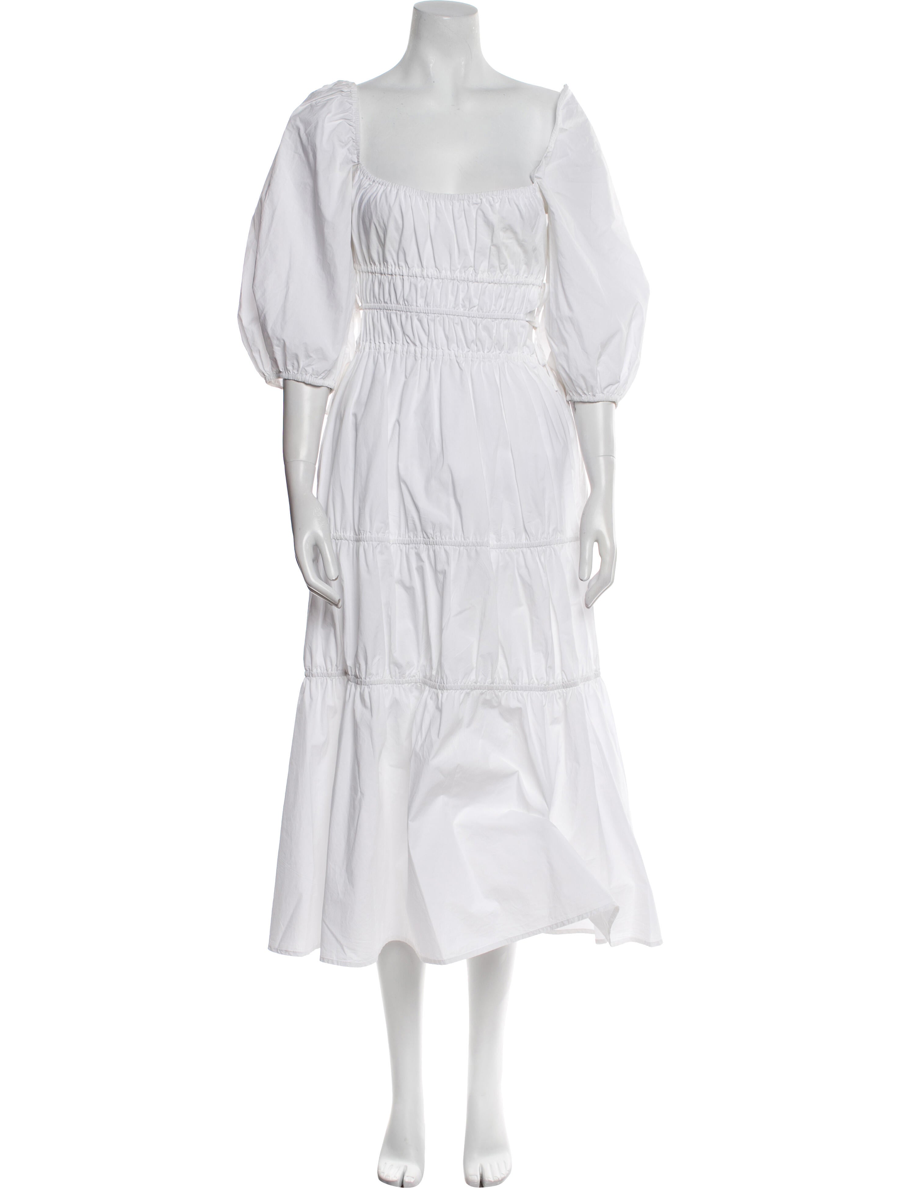 Nicholas Square Neckline Long Dress