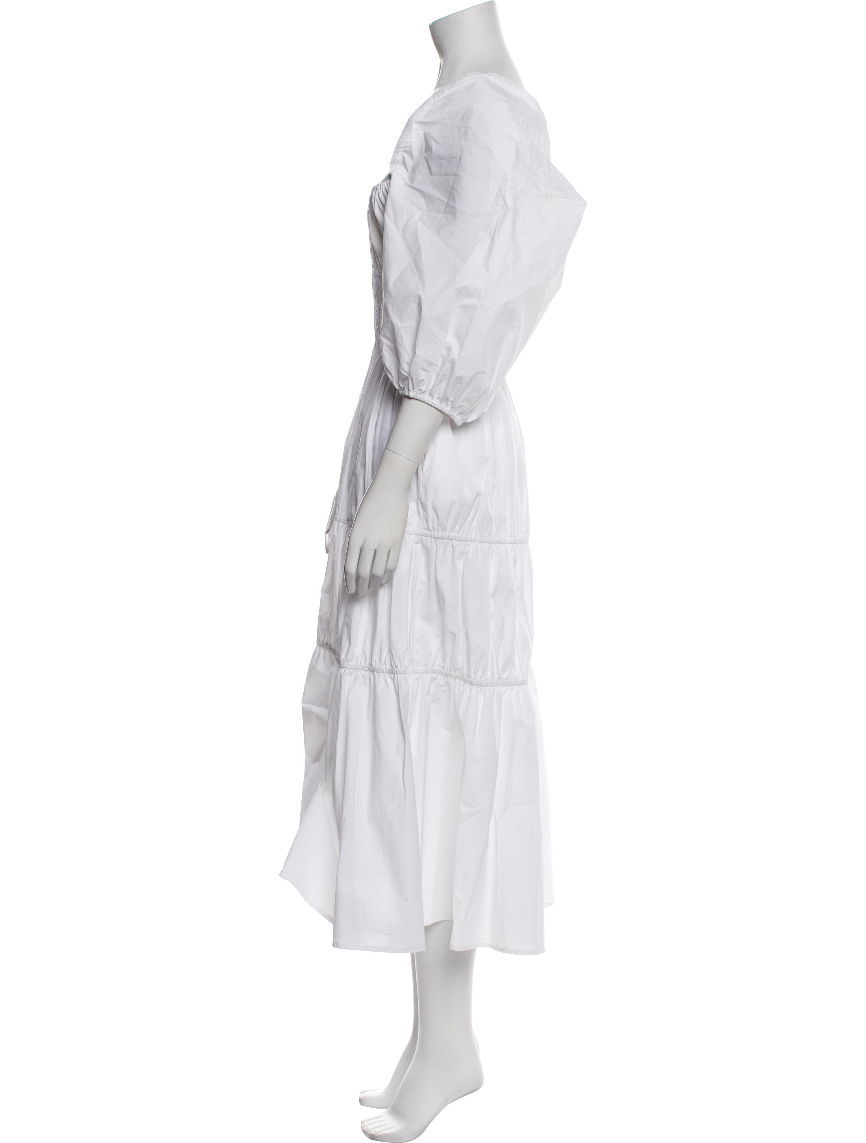 Nicholas Square Neckline Long Dress