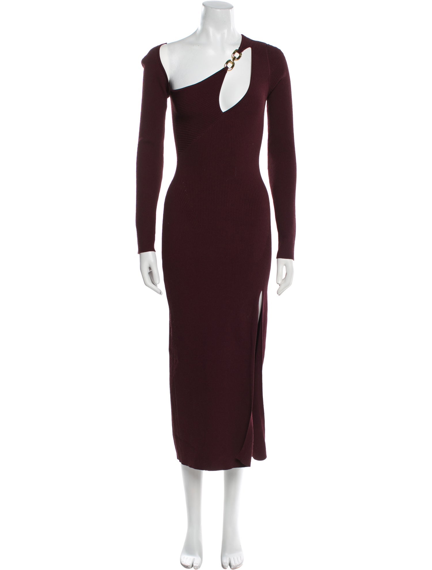 Nicholas One-Shoulder Long Dress