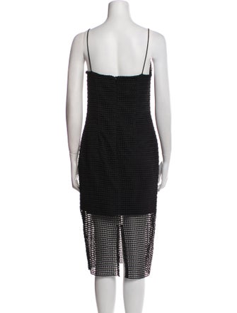 Nicholas V-Neck Midi Length Dress