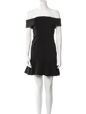 Nicholas Off-The-Shoulder Mini Dress