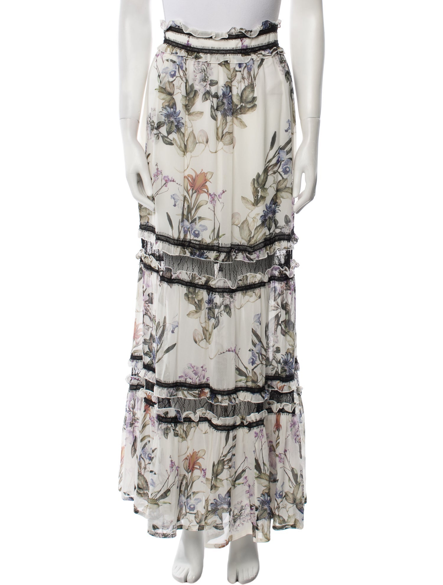 Nicholas Silk Long Skirt