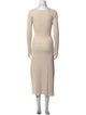 Nicholas V-Neck Midi Length Dress