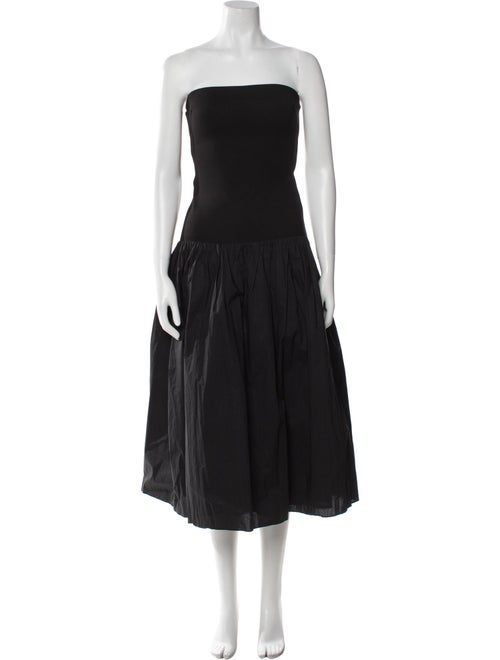 Nicholas Strapless Midi Length Dress