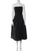 Nicholas Strapless Midi Length Dress
