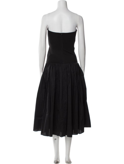 Nicholas Strapless Midi Length Dress