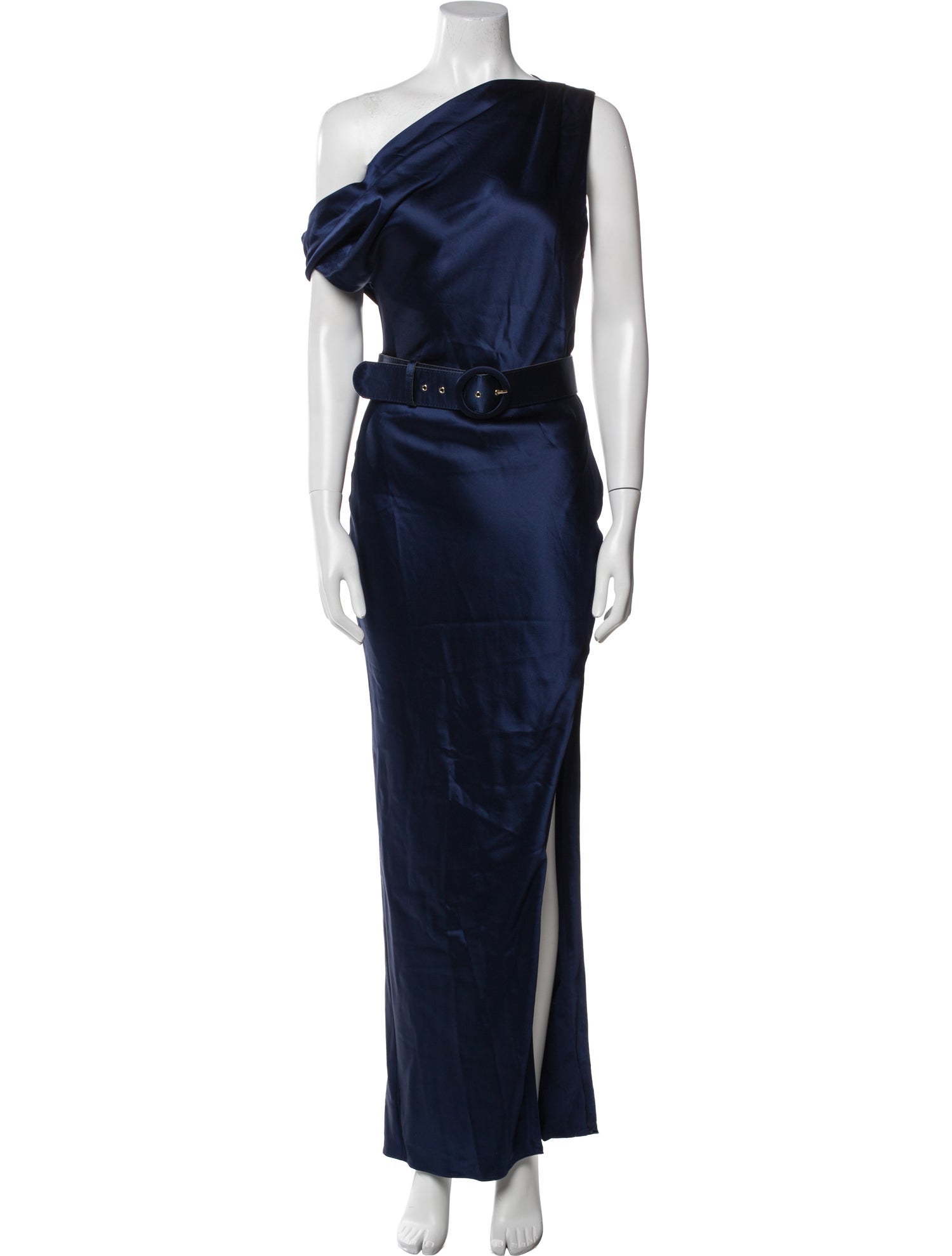 Nicholas One-Shoulder Long Dress