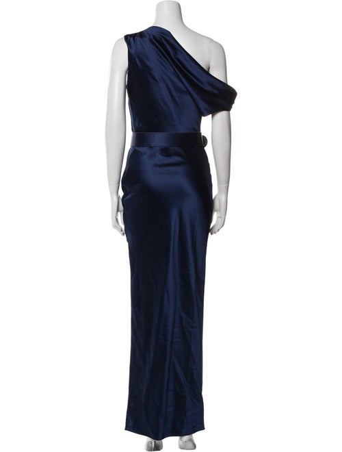 Nicholas One-Shoulder Long Dress