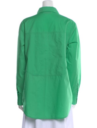 Nicholas Long Sleeve Button-Up Top