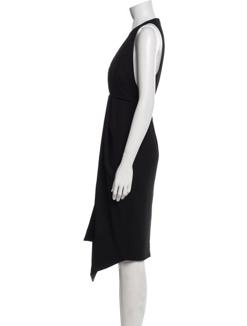 Nicholas Plunge Neckline Knee-Length Dress