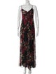 Nicholas Floral Print Long Dress