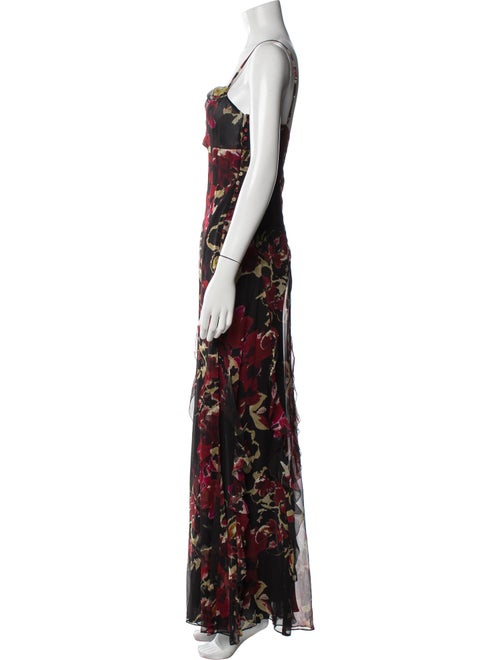 Nicholas Floral Print Long Dress
