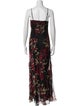 Nicholas Floral Print Long Dress