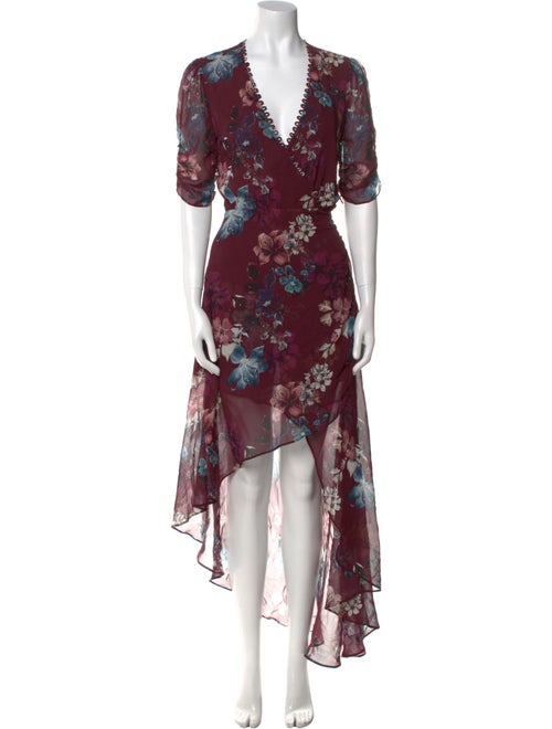 Nicholas Floral Print Long Dress