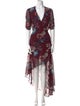 Nicholas Floral Print Long Dress