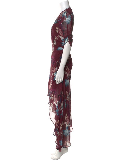 Nicholas Floral Print Long Dress