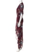 Nicholas Floral Print Long Dress