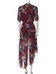 Nicholas Floral Print Long Dress