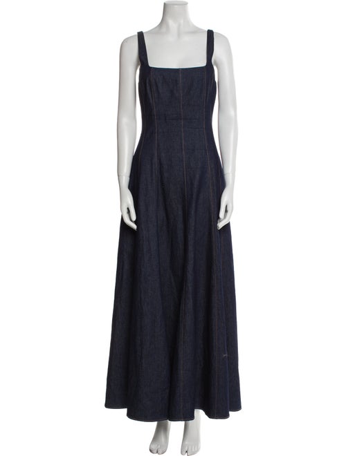 Nicholas Square Neckline Long Dress