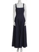 Nicholas Square Neckline Long Dress