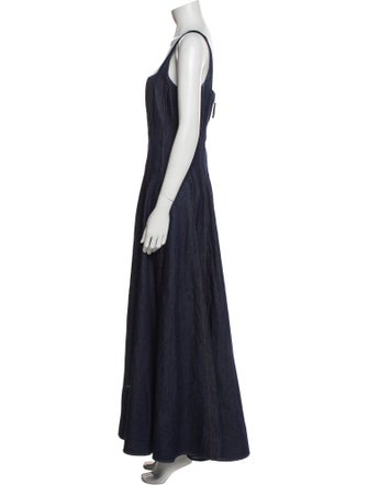 Nicholas Square Neckline Long Dress