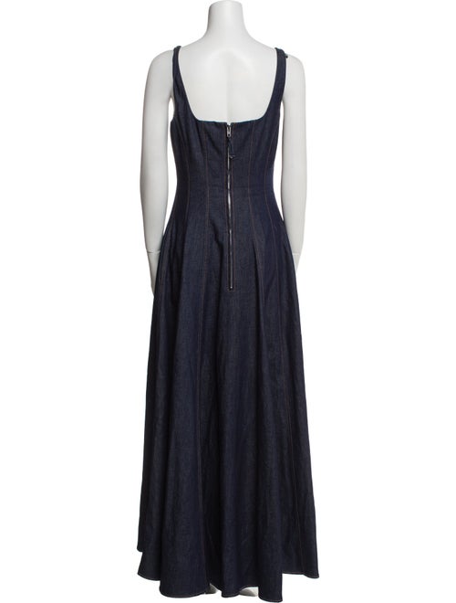 Nicholas Square Neckline Long Dress