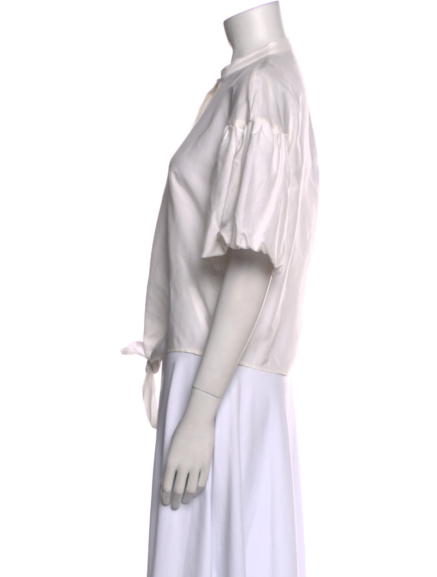 Nicholas Short Sleeve Crop Top