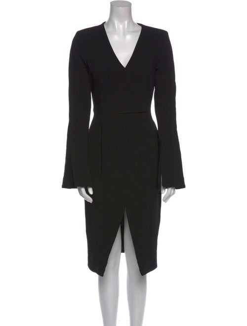 Nicholas V-Neck Midi Length Dress