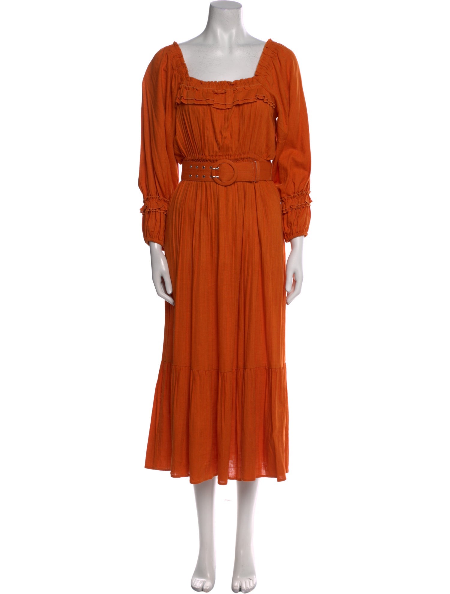 Nicholas Square Neckline Long Dress