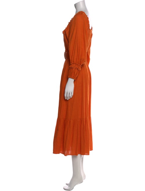 Nicholas Square Neckline Long Dress