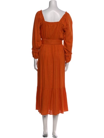 Nicholas Square Neckline Long Dress