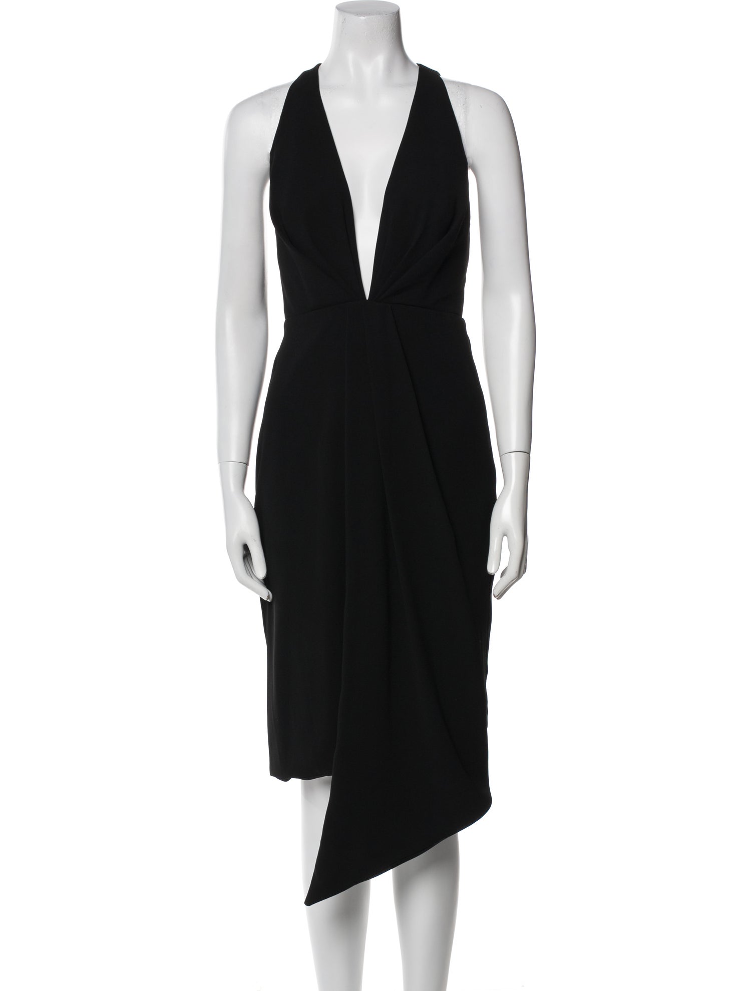 Nicholas V-Neck Midi Length Dress