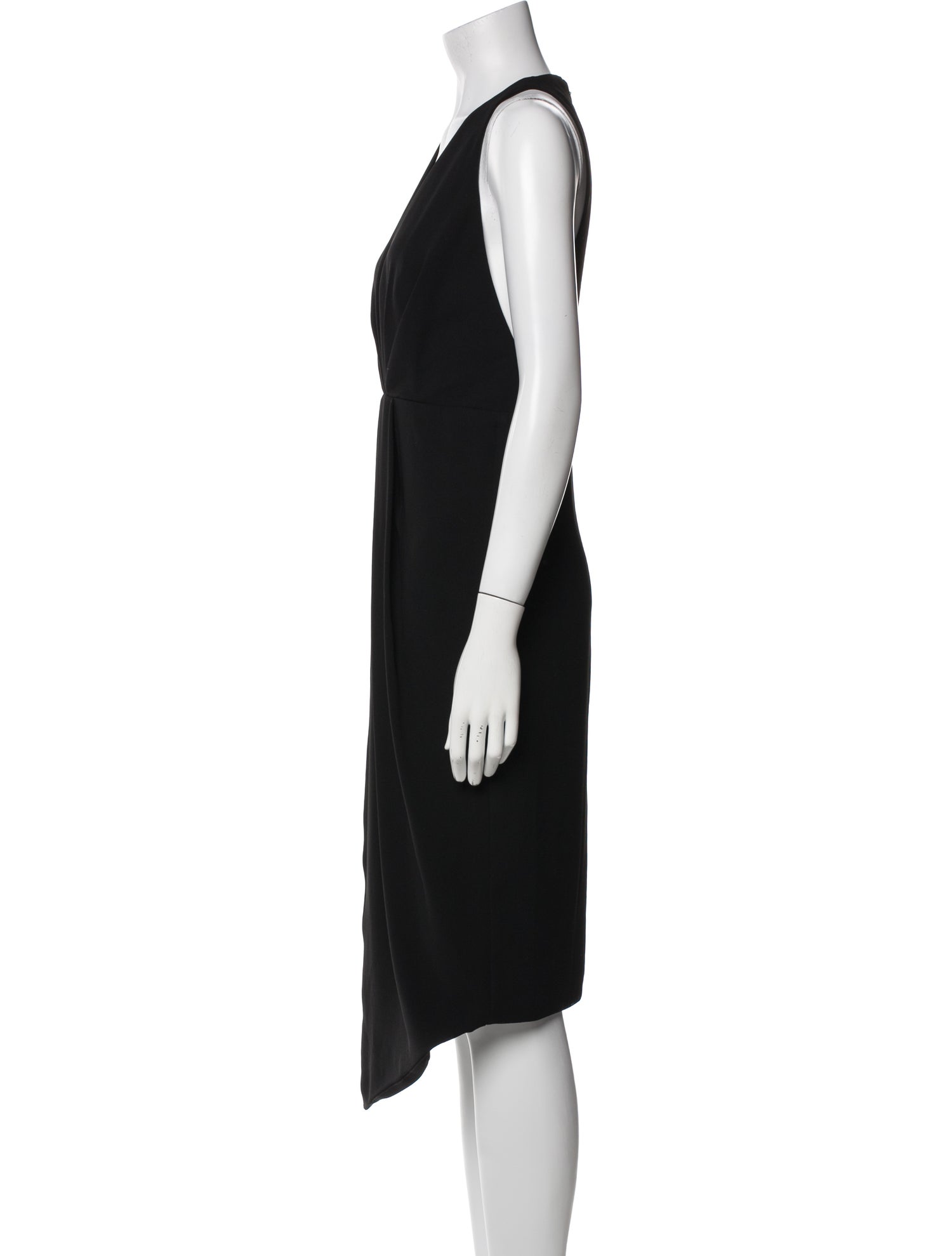 Nicholas V-Neck Midi Length Dress