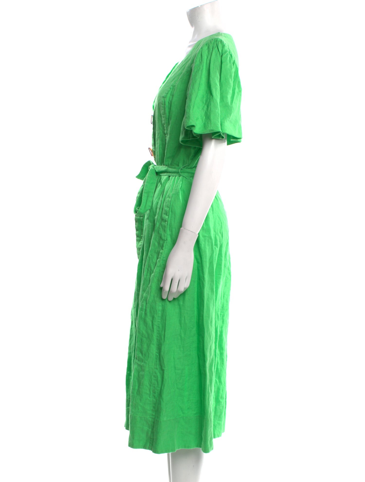 Nicholas Linen Long Dress
