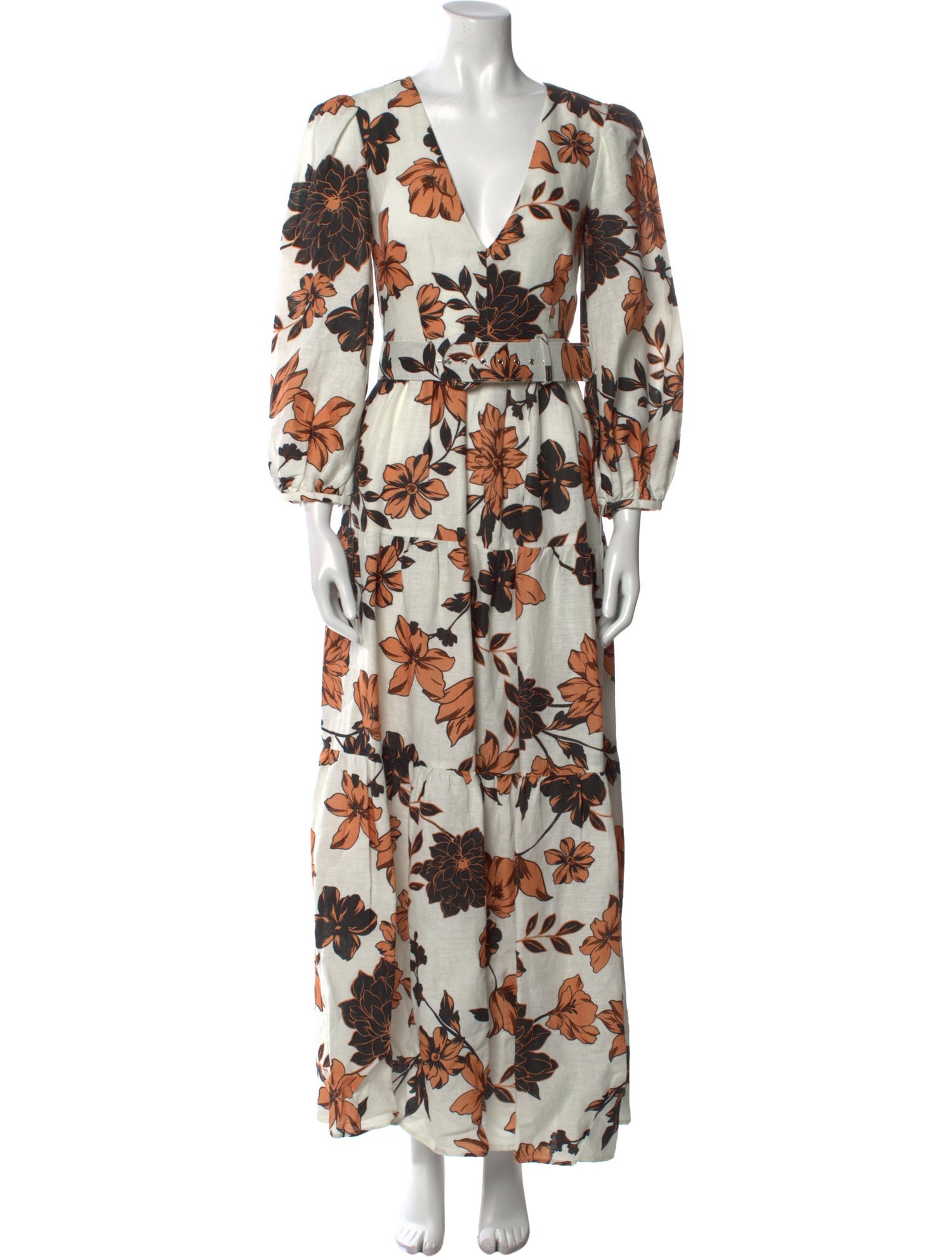 Nicholas Linen Long Dress