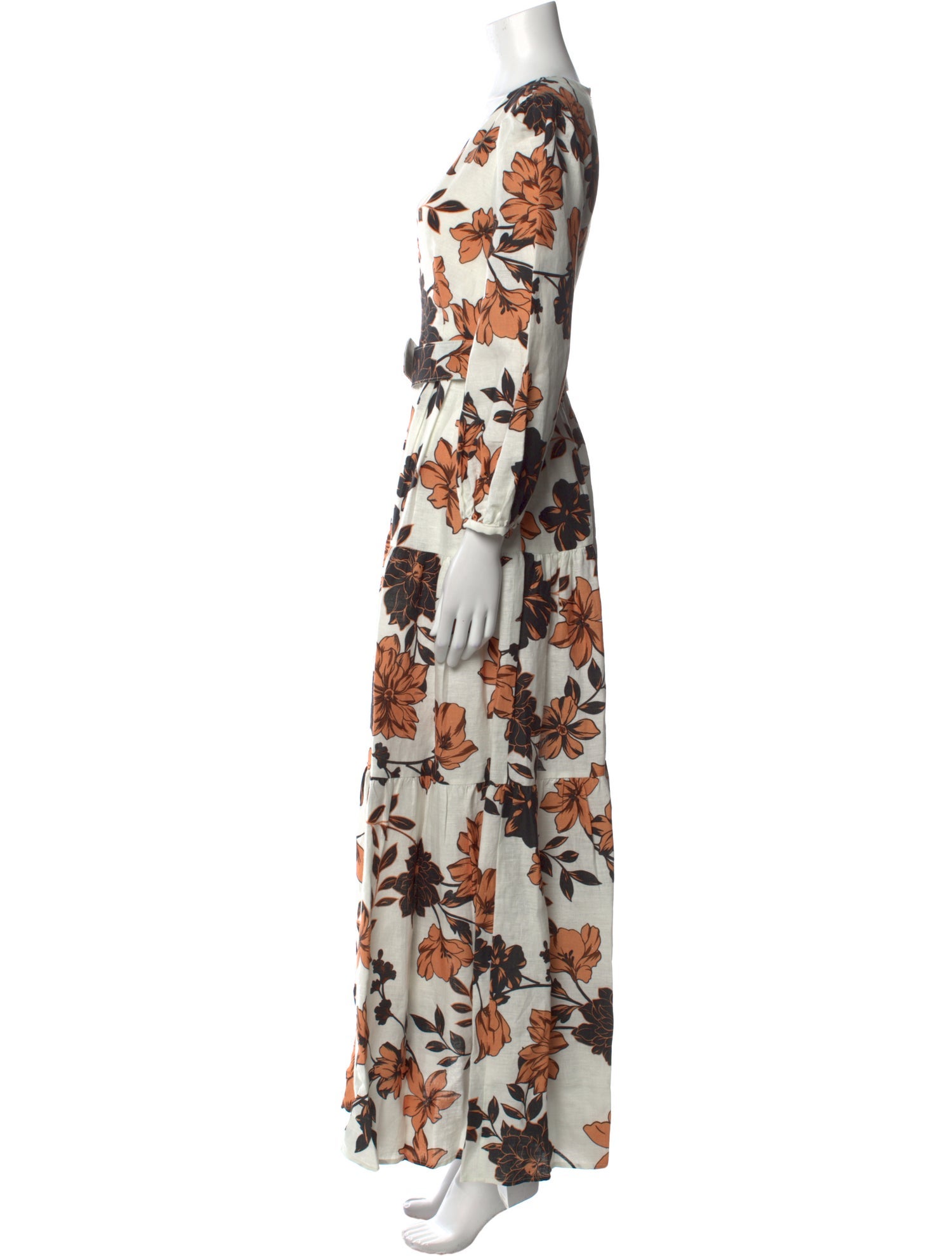 Nicholas Linen Long Dress