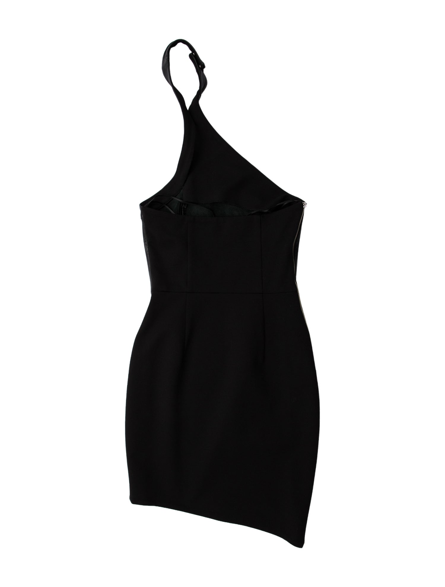 Nicholas Leather Midi Length Dress